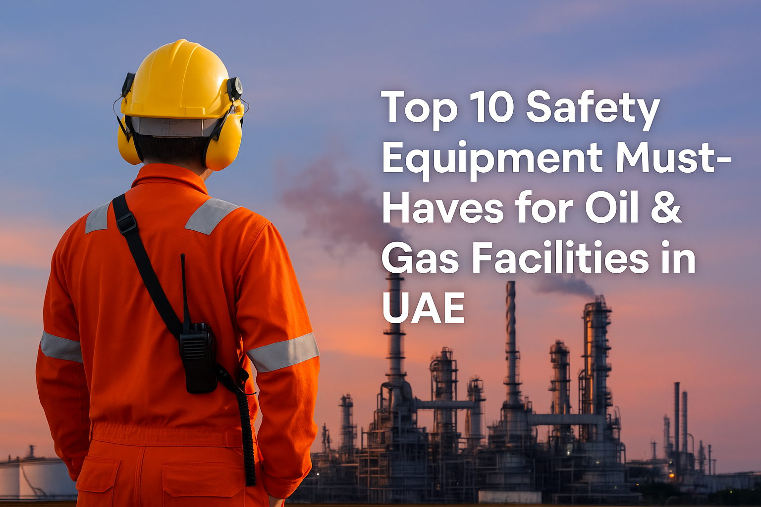 Top 10 Safety Equipment Must-Haves for Oil & Gas Facilities in UAE