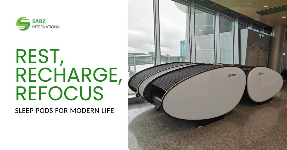 Sleep Pods: A Modern Rest Solution for Offices, Airports, and Campuses