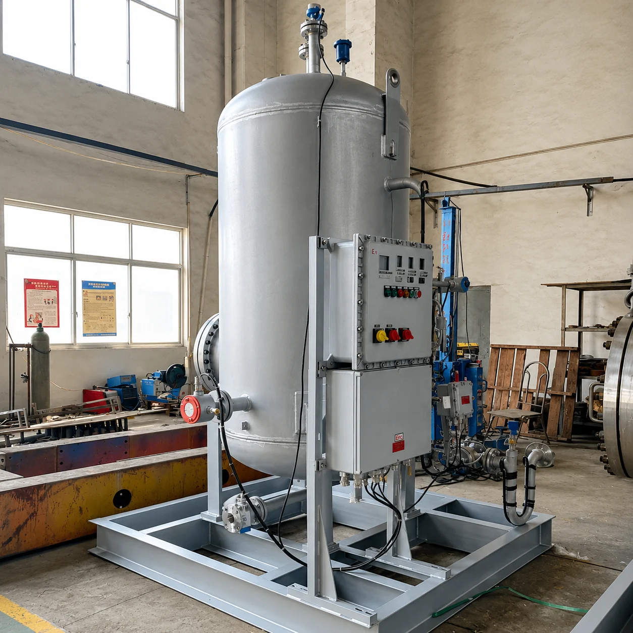 Industrial Emergency Safety Shower System
