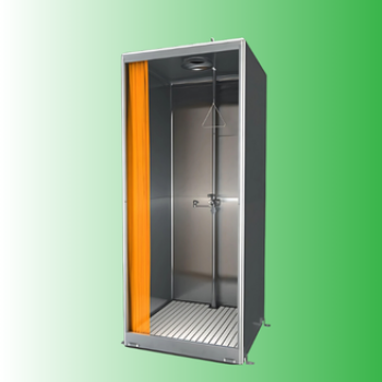 Eyewash and tank shower
